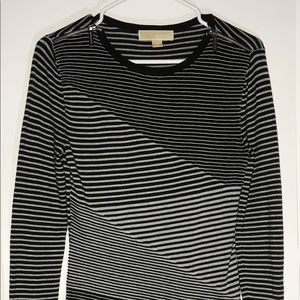 Michael Kors Striped Sweater Dress